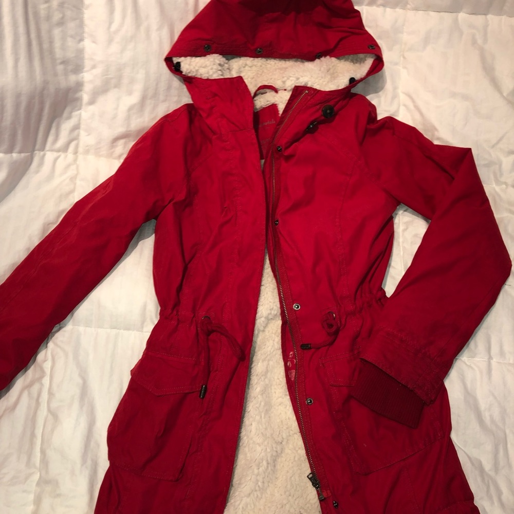 Fleece parka
